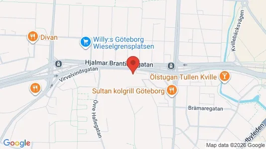 Apartments for rent i Lundby - kort over placeringen