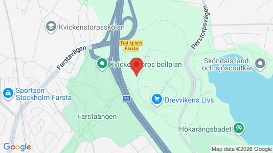 Apartments for rent i Huddinge - kort over placeringen