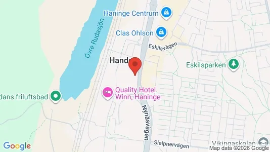 Apartments for rent i Haninge - kort over placeringen