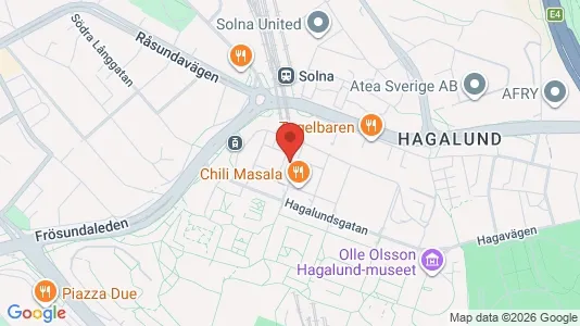 Apartments for rent i Solna - kort over placeringen