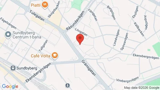 Apartments for rent i Solna - kort over placeringen