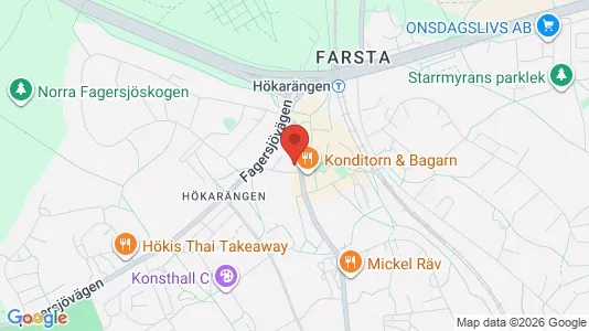 Apartments for rent i Stockholm South - kort over placeringen