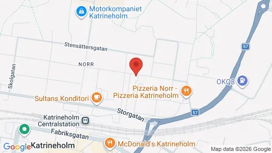Apartments for rent i Katrineholm - kort over placeringen