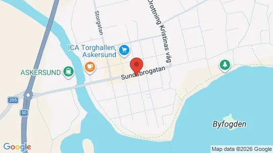 Apartments for rent i Askersund - kort over placeringen