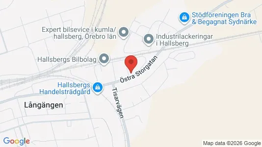 Apartments for rent i Hallsberg - kort over placeringen