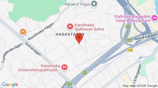 Apartments for rent i Solna - kort over placeringen