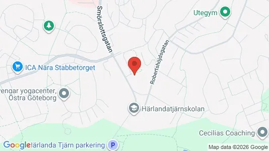 Apartments for rent i Örgryte-Härlanda - kort over placeringen