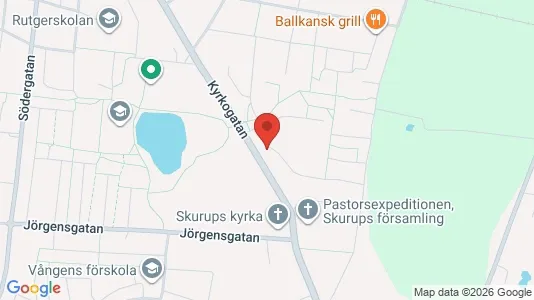 Apartments for rent i Skurup - kort over placeringen