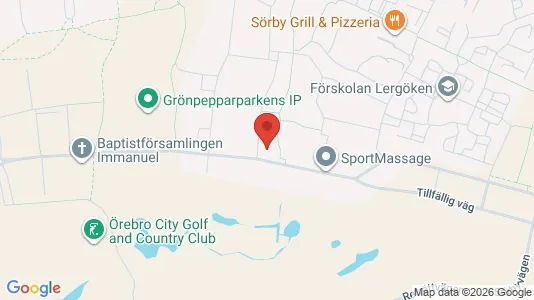 Apartments for rent i Örebro - kort over placeringen