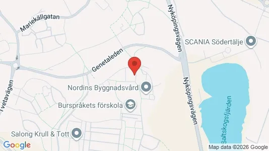 Apartments for rent i Södertälje - kort over placeringen