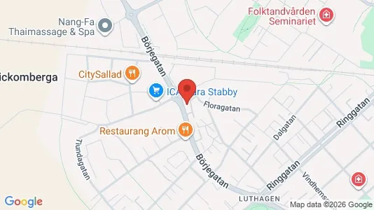 Apartments for rent i Uppsala - kort over placeringen