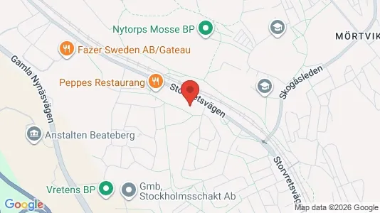 Apartments for rent i Huddinge - kort over placeringen