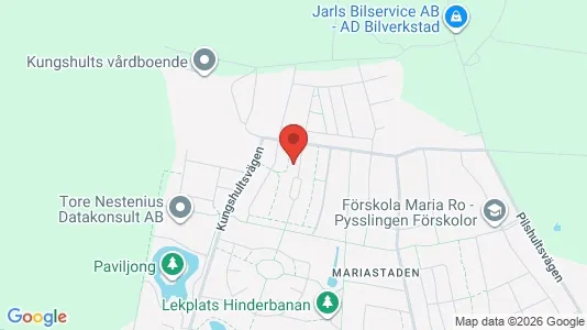Apartments for rent i Helsingborg - kort over placeringen