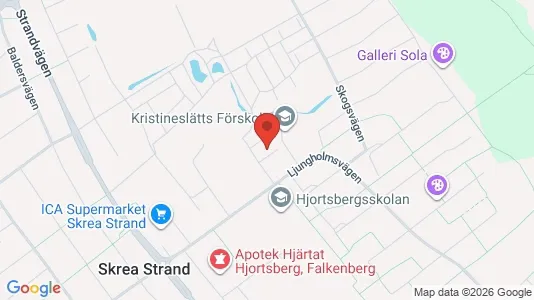 Apartments for rent i Falkenberg - kort over placeringen