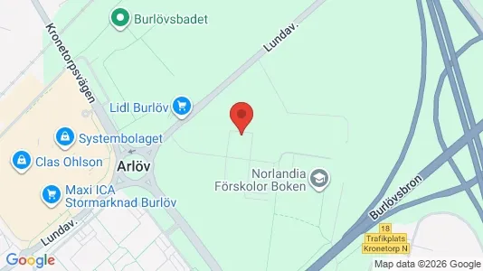 Apartments for rent i Burlöv - kort over placeringen