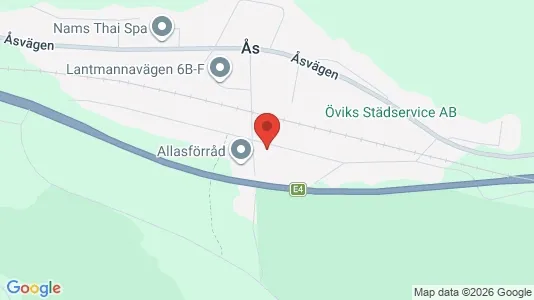 Apartments for rent i Örnsköldsvik - kort over placeringen