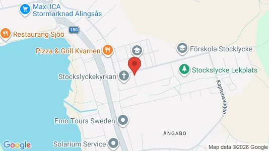 Apartments for rent i Alingsås - kort over placeringen