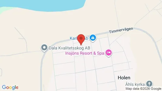 Apartments for rent i Leksand - kort over placeringen