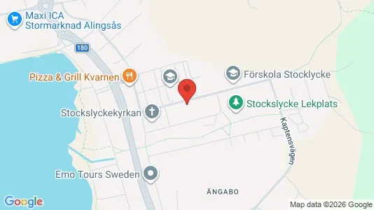Apartments for rent i Alingsås - kort over placeringen