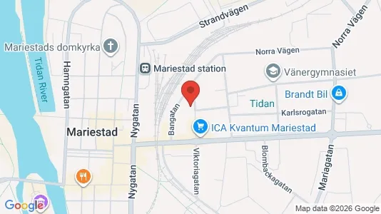 Apartments for rent i Mariestad - kort over placeringen