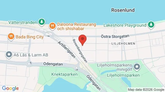 Apartments for rent i Jönköping - kort over placeringen