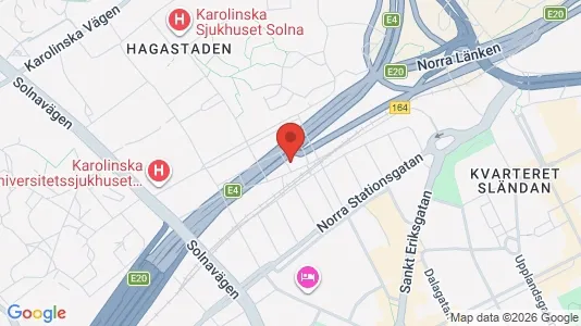 Apartments for rent i Vasastan - kort over placeringen