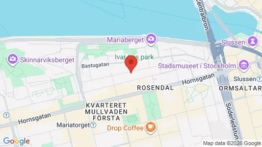 Apartments for rent i Södermalm - kort over placeringen