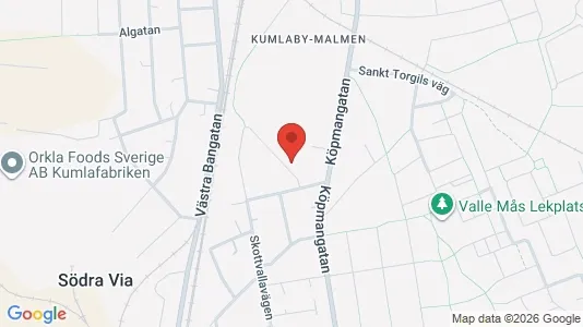 Apartments for rent i Kumla - kort over placeringen