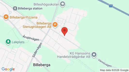 Apartments for rent i Svalöv - kort over placeringen