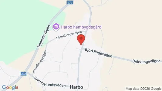 Apartments for rent i Heby - kort over placeringen