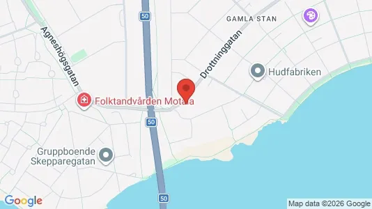 Apartments for rent i Motala - kort over placeringen