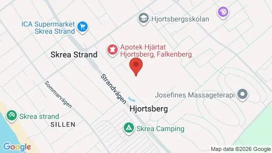 Apartments for rent i Falkenberg - kort over placeringen