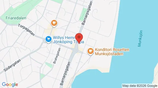 Apartments for rent i Jönköping - kort over placeringen