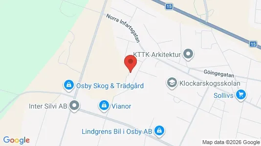Apartments for rent in Osby - Photo from Google Street View
