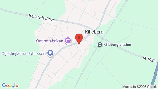 Apartments for rent i Osby - kort over placeringen