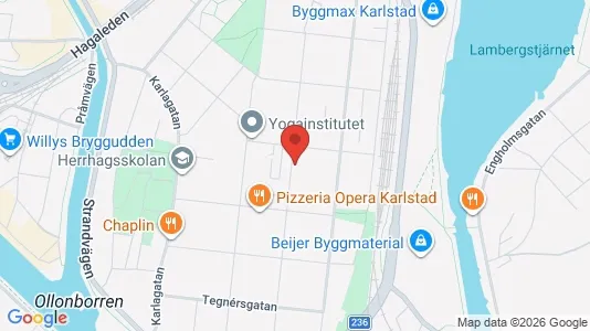 Apartments for rent i Karlstad - kort over placeringen