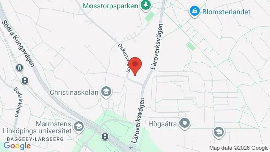 Rooms for rent i Lidingö - kort over placeringen