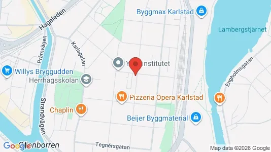 Apartments for rent i Karlstad - kort over placeringen