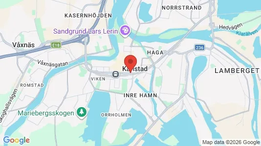 Apartments for rent i Karlstad - kort over placeringen