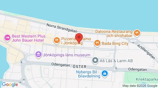 Apartments for rent i Jönköping - kort over placeringen