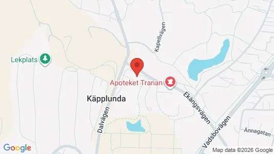 Apartments for rent i Skövde - kort over placeringen