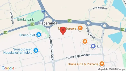 Apartments for rent in Haparanda - Photo from Google Street View