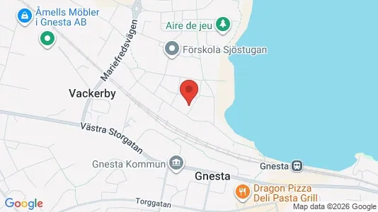Apartments for rent i Gnesta - kort over placeringen