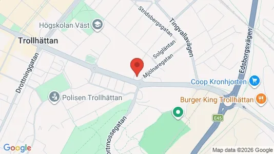 Rooms for rent in Trollhättan - Photo from Google Street View