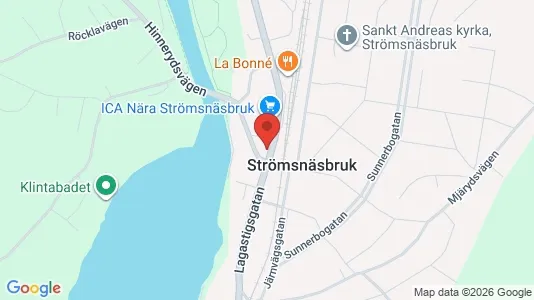 Apartments for rent i Markaryd - kort over placeringen