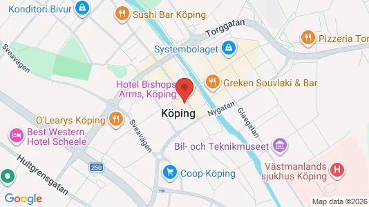 Apartments for rent in Köping - Photo from Google Street View