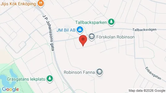 Apartments for rent i Enköping - kort over placeringen
