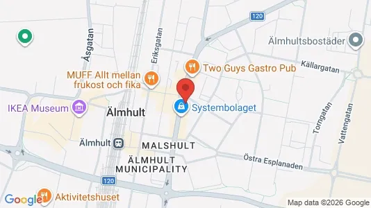 Apartments for rent in Älmhult - Photo from Google Street View