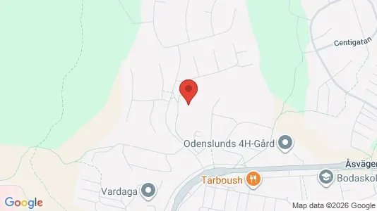 Apartments for rent i Borås - kort over placeringen