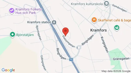 Apartments for rent in Kramfors - Photo from Google Street View